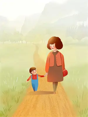 妈妈生病离开了我